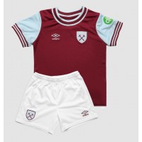 Dječji Nogometni Dres West Ham United Domaci 2024-25 Kratak Rukav (+ Kratke hlače)